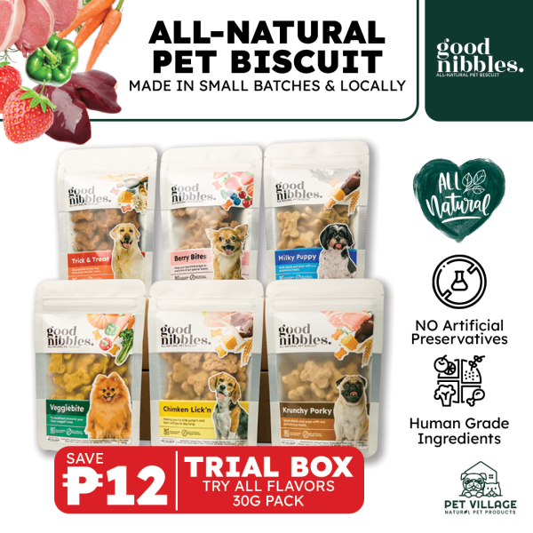 Good Nibbles - Natural Dog Biscuit Trial Box